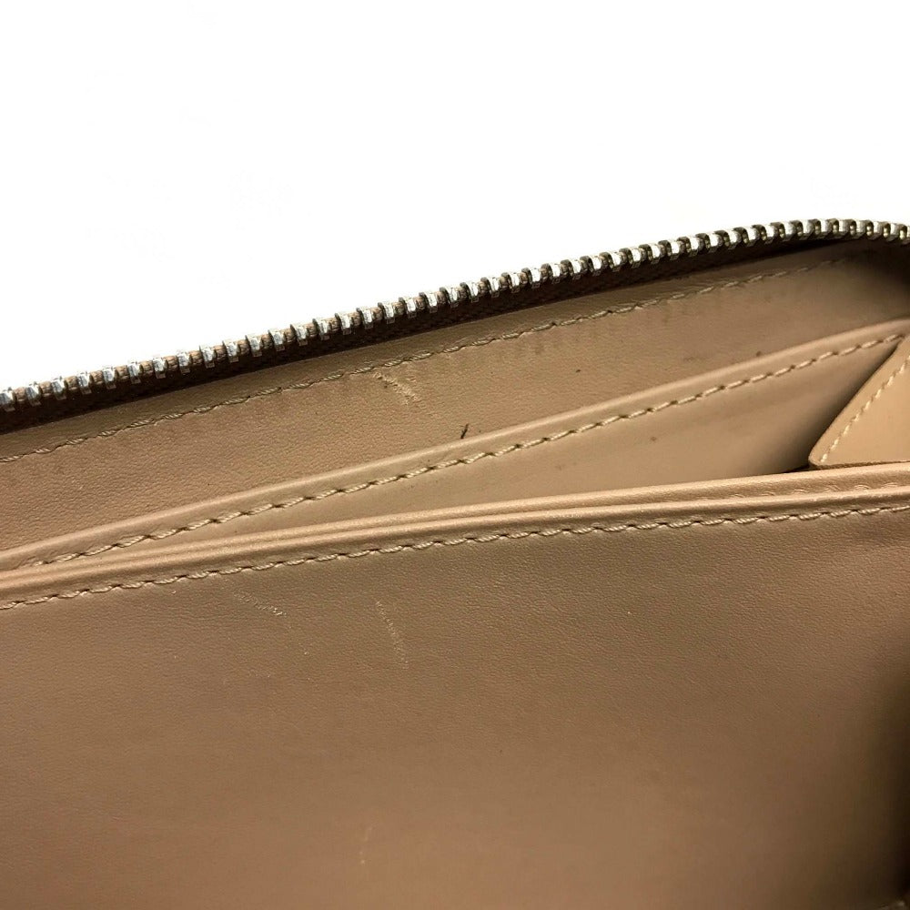 LOUIS VUITTON M91470 ヴェルニ ジッピーウォレット ラウンドファスナー長財布 長財布 パテントレザー レディース ノワゼット ベージュ