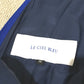 LE CIEL BLEU 20S65628 Jumper Skirt Lotus Linen Dress, Women's, Blue