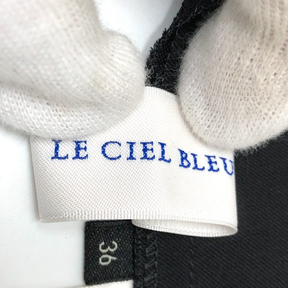 LE CIEL BLEU ノースリーブ ホワイトステッチ ワンピース ポリエステル レディース - brandshop-reference