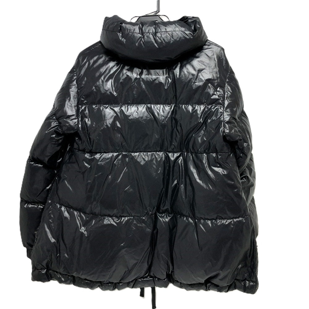 LE CIEL BLEU / ダウンジャケット/36/ナイロン/BLK/無地/19A69401 LE CIEL BLEU 19A69401 Long Sleeve Outerwear Down Quilted Apparel