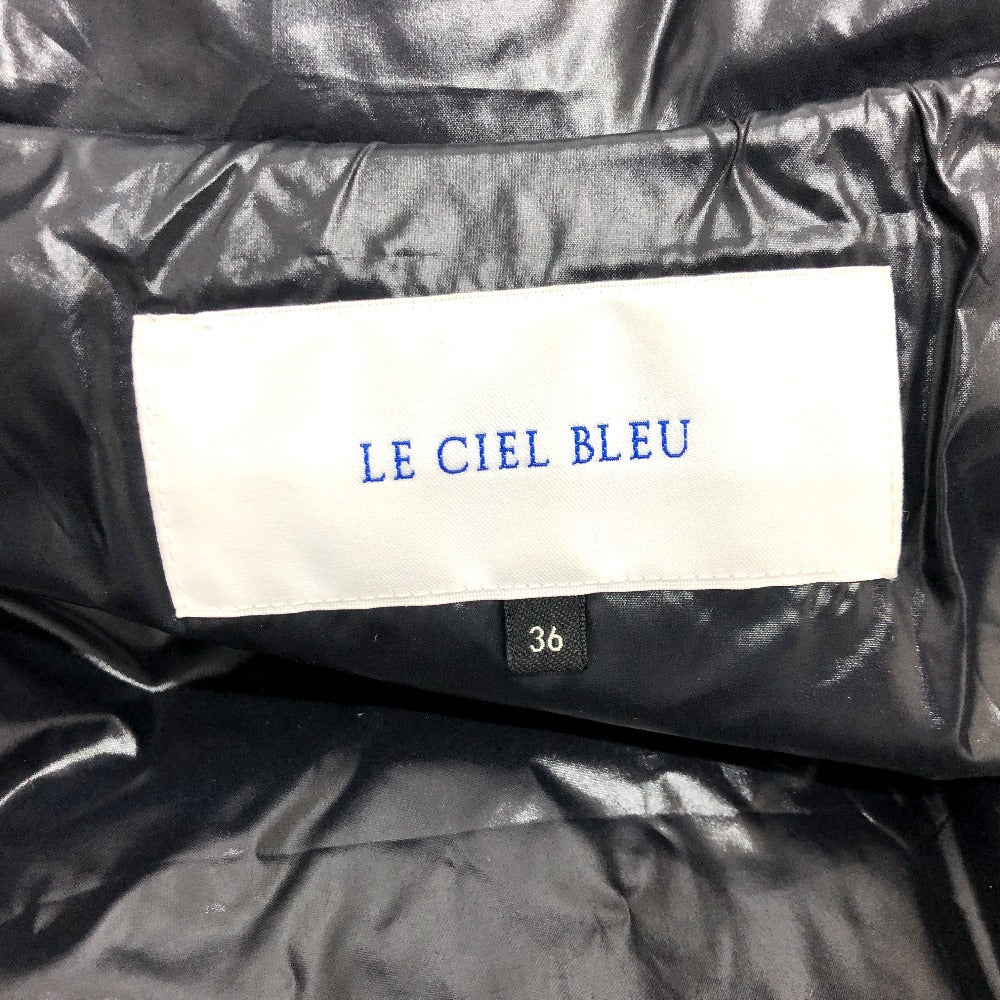 LE CIEL BLEU 19Ａ69401 長袖 アウター ダウン キルティング アパレル ダウンジャケット ナイロン レディース ブラック - brandshop-reference
