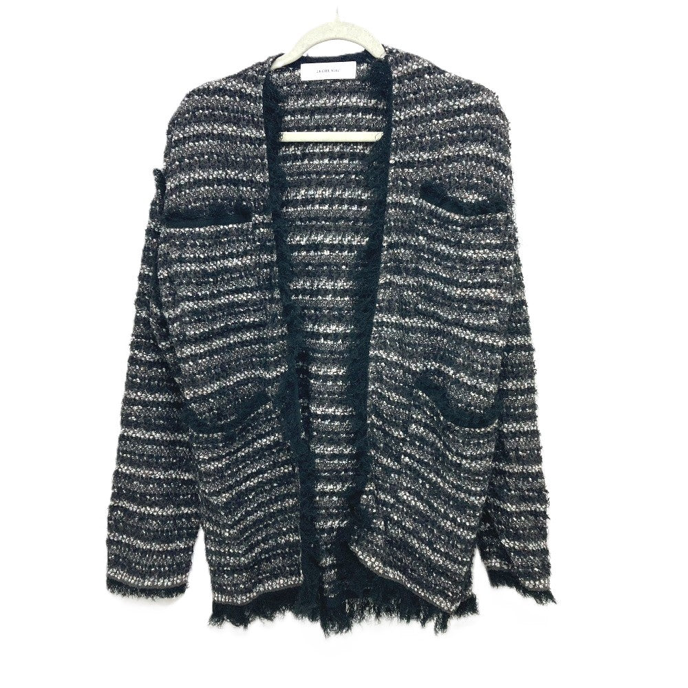 LE CIEL BLEU 25Ｓ61413  25Ｓ61414 ツイード アパレル カーディガン＆スカート トップス ボトムス セットアップ コットン レディース ブラック - brandshop-reference