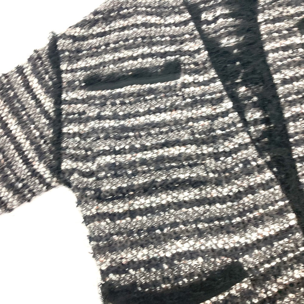 LE CIEL BLEU 25Ｓ61413  25Ｓ61414 ツイード アパレル カーディガン＆スカート トップス ボトムス セットアップ コットン レディース ブラック - brandshop-reference