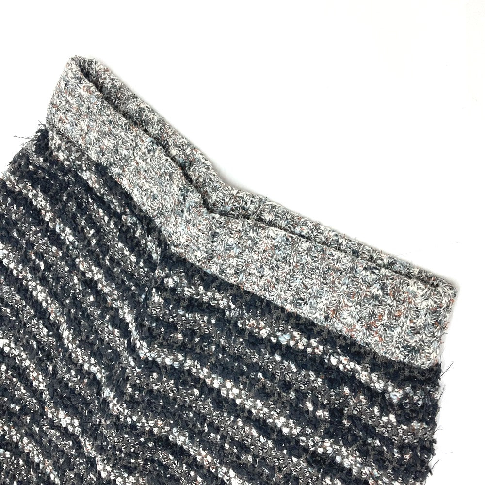 LE CIEL BLEU 25Ｓ61413  25Ｓ61414 ツイード アパレル カーディガン＆スカート トップス ボトムス セットアップ コットン レディース ブラック - brandshop-reference