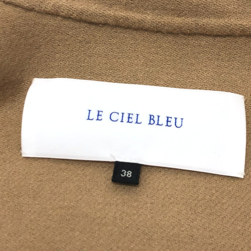LE CIEL BLEU 16A69010-1 アパレル アウター ステッチ ウール ロング ロングコート ウール レディース ブラウン - brandshop-reference