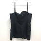LE CIEL BLEU 25A63309 Wave Front Bustier, Apparel, Tops, Other Tops, Women's, Black, Polyester