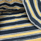 LE CIEL BLEU 27A62308 Relaxed Fit Stripe tops apparel short sleeves Short sleeve T-shirt cotton Brown/Black Used
