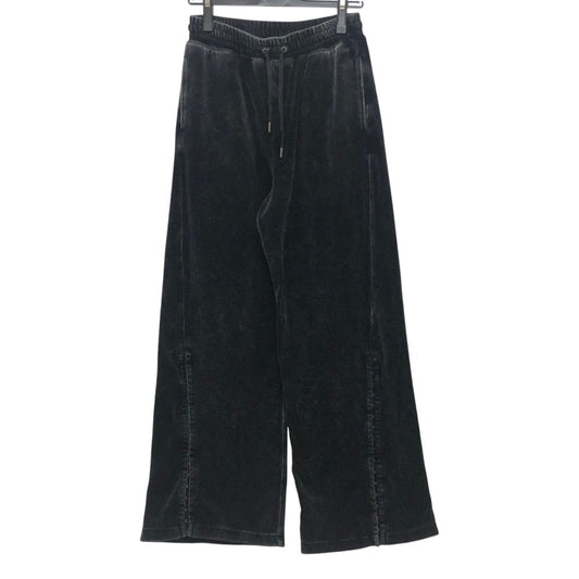 LE CIEL BLEU 28S68102 ブリーチドベロア スウェットパンツ アパレル ボトムス パンツ コットン レディース ブラック