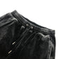 LE CIEL BLEU 28S68102 Bleached Velour Sweatpants Apparel Bottoms Pants Cotton Women's Black