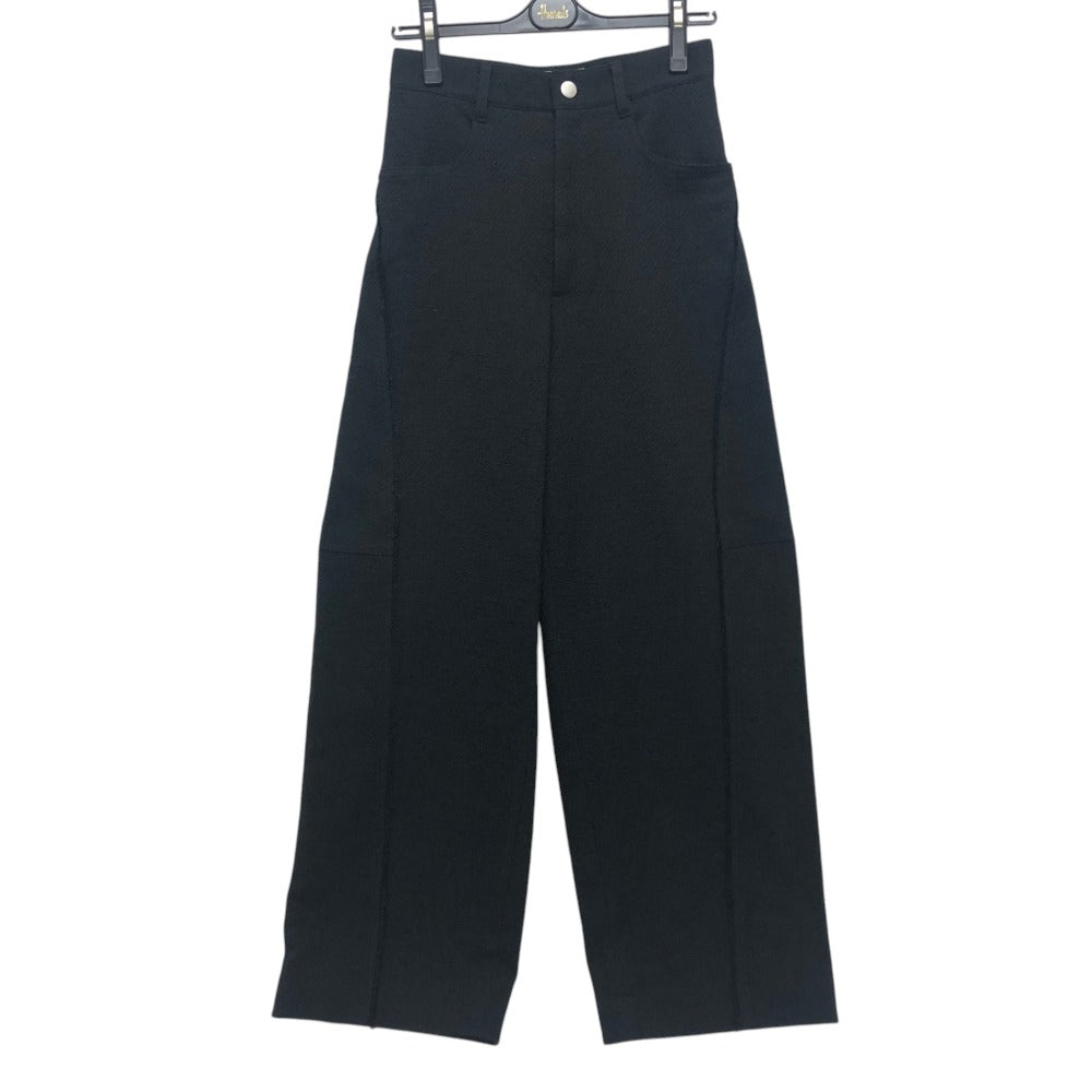 LE CIEL BLEU 27S68306 Tweed volume pants Apparel Bottoms Long Pants Black Used