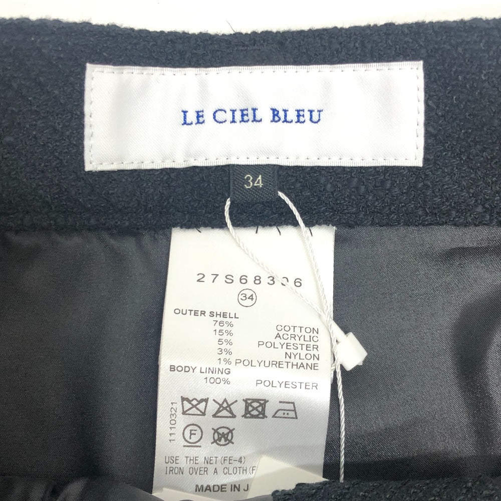 LE CIEL BLEU 27S68306 Tweed volume pants Apparel Bottoms Long Pants Black Used