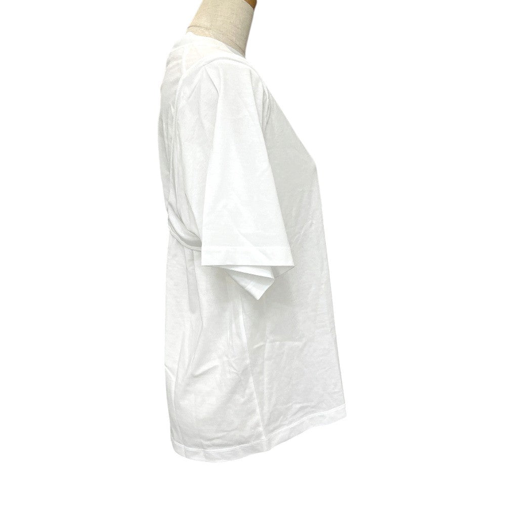 LE CIEL BLEU 27S62613 With hook and eye detail Apparel Tops Short sleeve T-shirt cotton White Used