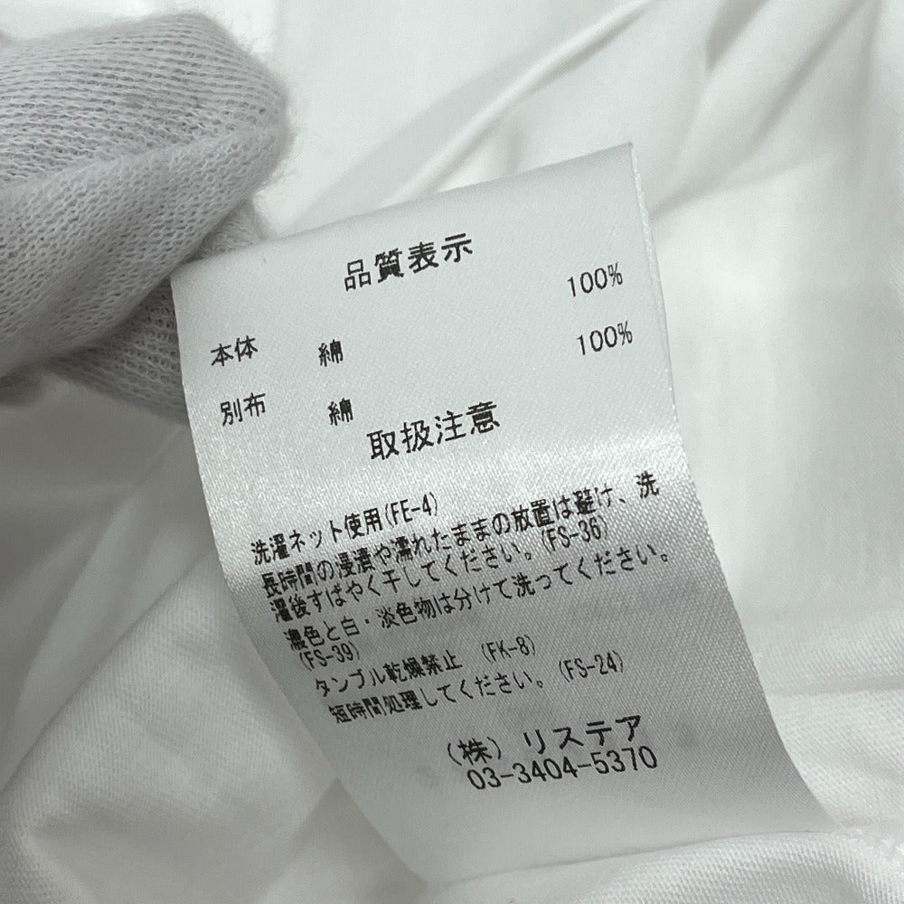 LE CIEL BLEU 27S62613 With hook and eye detail Apparel Tops Short sleeve T-shirt cotton White Used