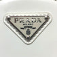 PRADA 1NR003 ライアングルロゴ サークルポーチ チェーン 肩掛け 斜め掛け ショルダーバッグ レザー レディース