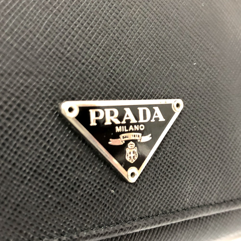 PRADA M176A ロゴプレート 3つ折り財布 折り財布 財布 ウォレット 3つ折り財布 ユニセックス