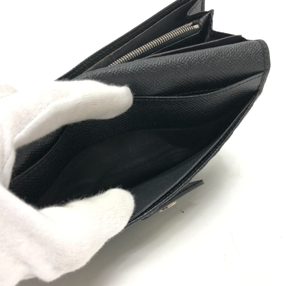 PRADA 1ML157 ロゴ ラウンド財布 長財布 ウォレット 財布 長財布 レザー レディース ブラック - brandshop-reference