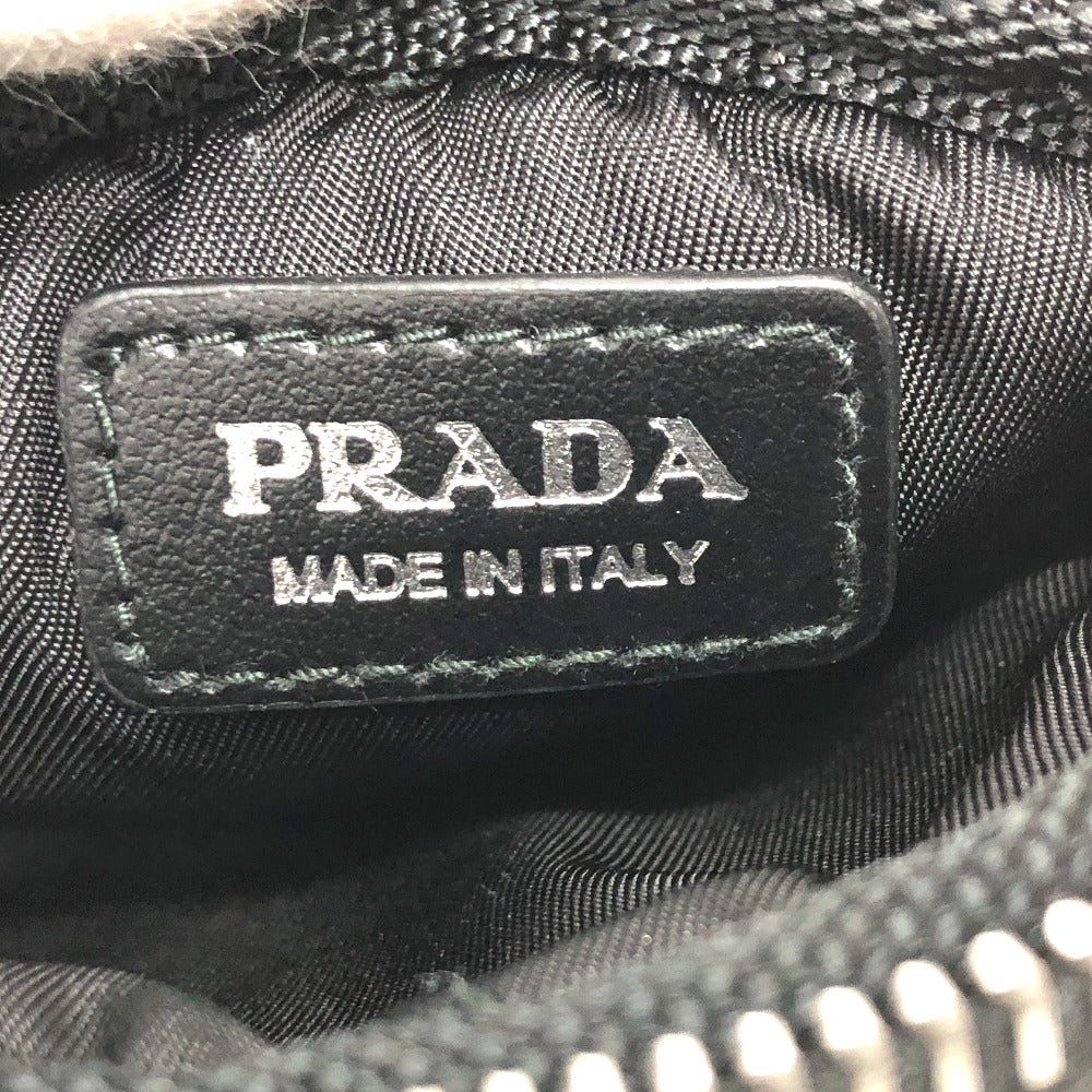 PRADA 1TT129 トライアングルロゴ ネックポーチ カバン ポシェット 斜め掛けバッグ バッグ  ショルダーバッグ ナイロン/レザー ユニセックス - brandshop-reference