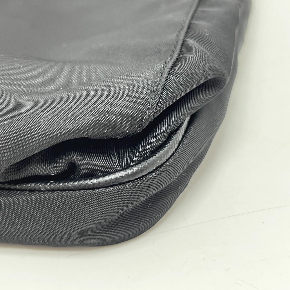 PRADA VA0251 Triangle Plate Flat Bag Bag Crossbody Shoulder Bag Nylon Women's NERO Black