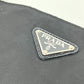 PRADA VA0251 Triangle Plate Flat Bag Bag Crossbody Shoulder Bag Nylon Women's NERO Black
