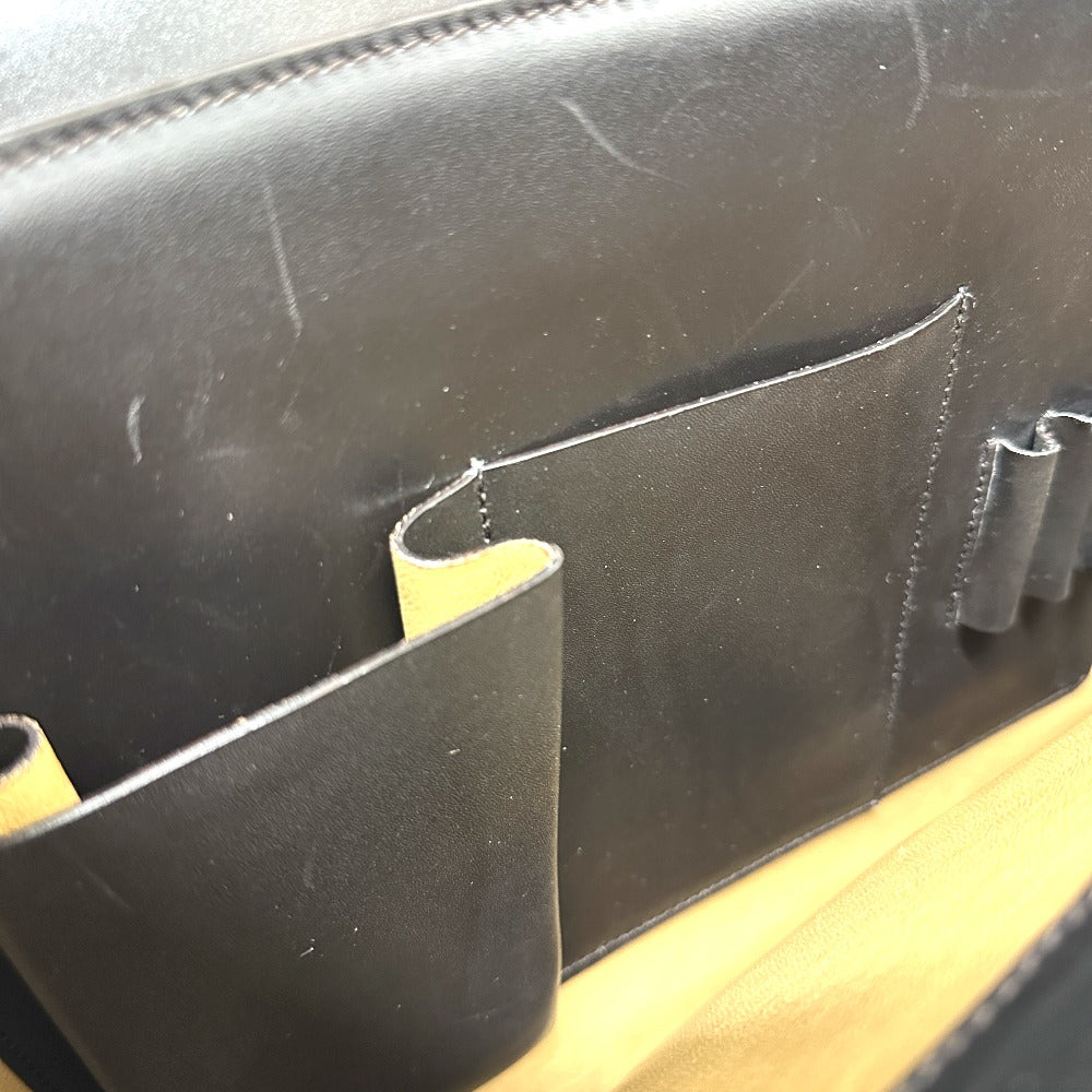 PRADA VR0006 ブリーフケース カバン ビジネスバッグ レザー メンズ ブラック - brandshop-reference