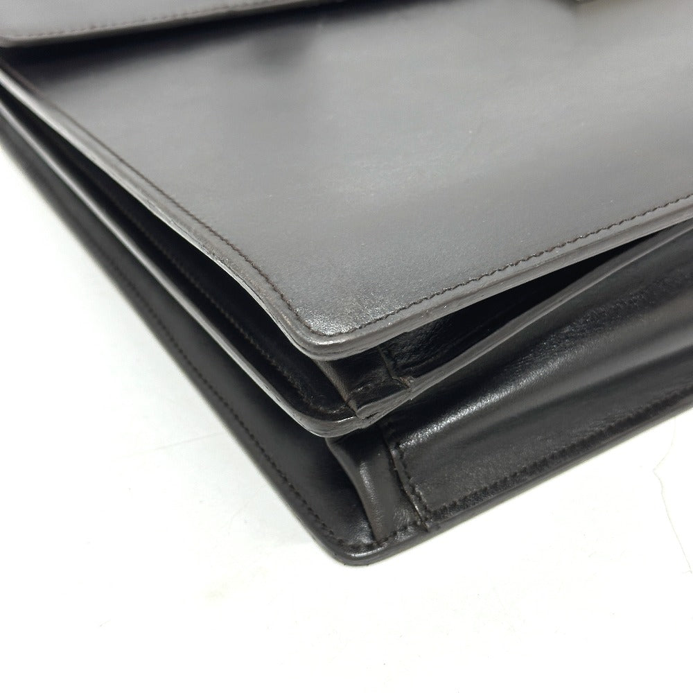 PRADA VR0006 ブリーフケース カバン ビジネスバッグ レザー メンズ ブラック - brandshop-reference