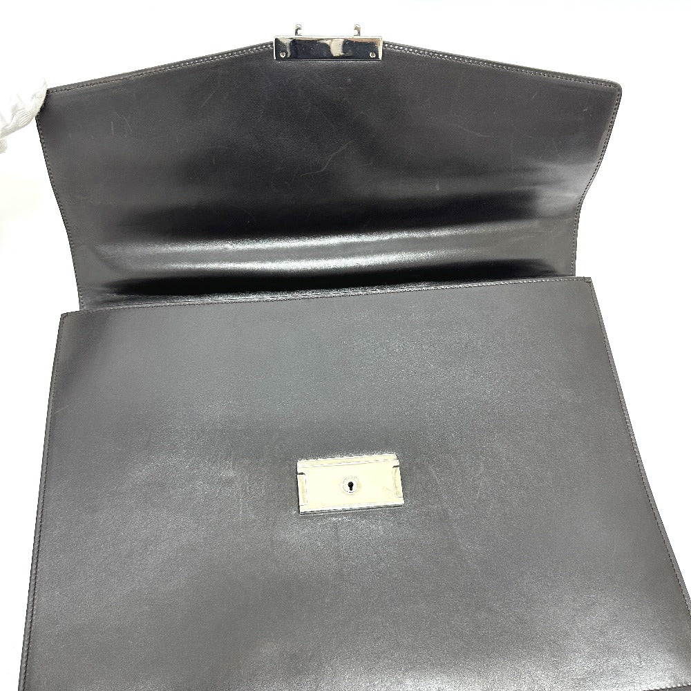 PRADA VR0006 ブリーフケース カバン ビジネスバッグ レザー メンズ ブラック - brandshop-reference