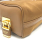 PRADA 1BB127 Padlock Top Handle Medium Bag Shoulder Bag Nylon/Leather Women's Brown