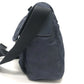 PRADA 1BD994 Triangle Crossbody bag, shoulder bag, triangular logo plate, flap, messenger bag Shoulder Bag Nylon Navy Used