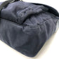 PRADA 1BD994 Triangle Crossbody bag, shoulder bag, triangular logo plate, flap, messenger bag Shoulder Bag Nylon Navy Used