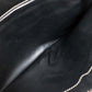 PRADA VR074C Saffiano Bejeweled and Studded Leather Flap Clutch Bag in Black