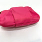 PRADA 1N1422 Logo Ribbon Accessory with Strap Multi Pouch Storage Pouch Accessory Pouch Cosmetic Pouch Nylon Women's Pink