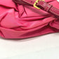 PRADA 1N1422 Logo Ribbon Accessory with Strap Multi Pouch Storage Pouch Accessory Pouch Cosmetic Pouch Nylon Women's Pink