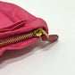 PRADA 1N1422 Logo Ribbon Accessory with Strap Multi Pouch Storage Pouch Accessory Pouch Cosmetic Pouch Nylon Women's Pink