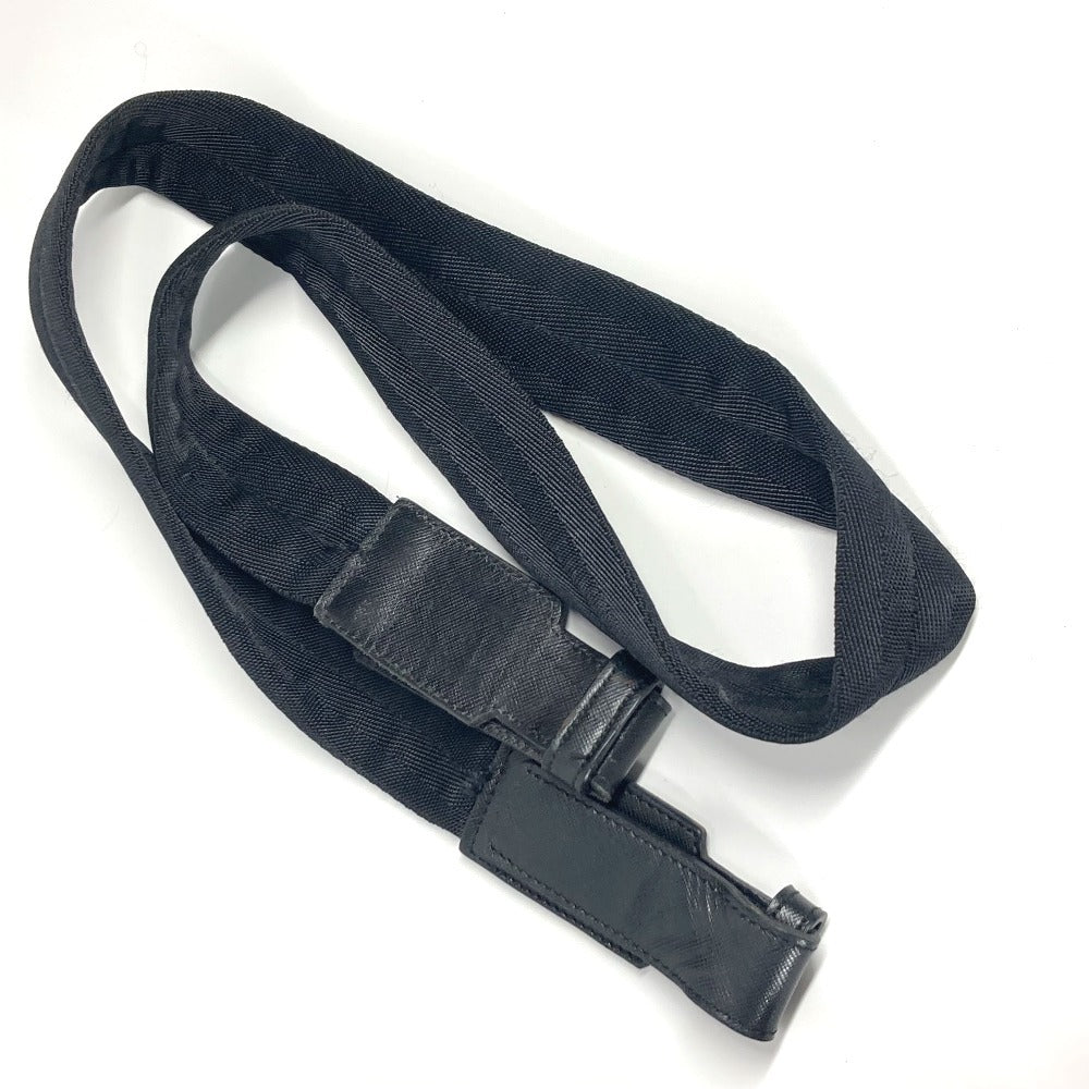 PRADA トライアングルロゴ 三角ロゴ プレート 2WAYバッグ ショルダーバッグ ハンドバッグ 旅行バッグ トラベルバッグ ボストンバッグ ナイロン ユニセックス ブラック - brandshop-reference