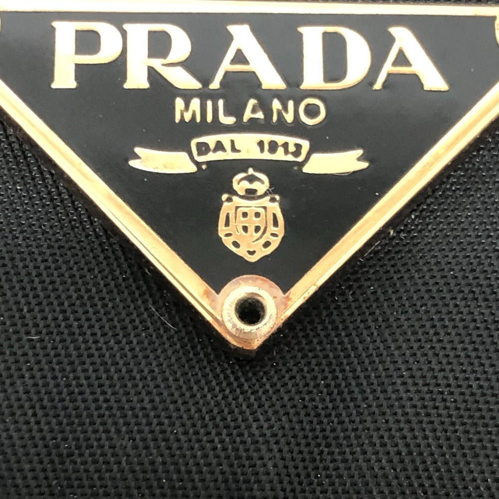 PRADA Ｍ222 トライアングル  三角ロゴプレート 6連 キーケース ナイロン メンズ