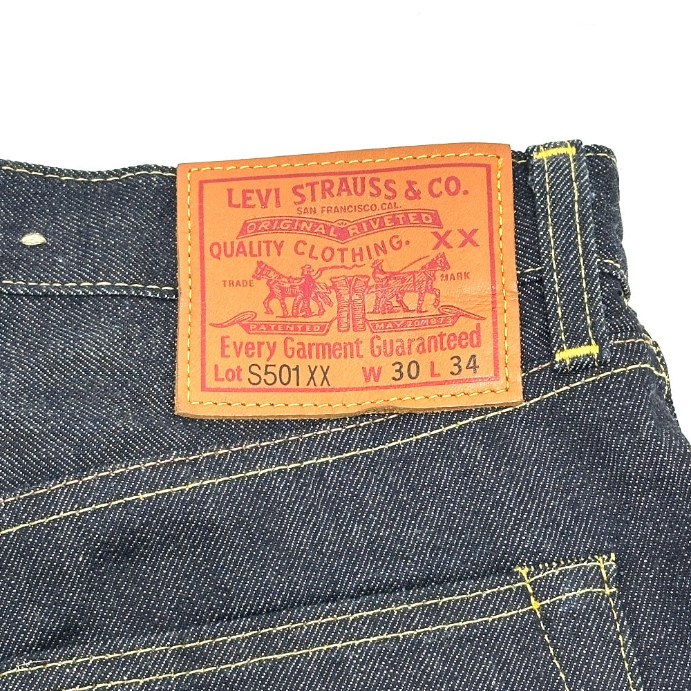 Levi's 44501-0088 S501XX 1944モデル 大戦モデル アパレル 服 オーガニックリジッド ジーパン ボタンフライ デニムパンツ デニム レディース ブルー