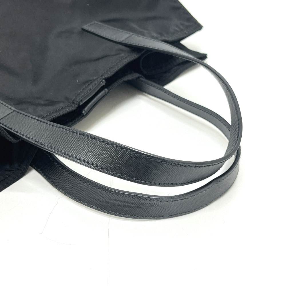 PRADA VA905A ロゴ 車モチーフ カバン bag トートバッグ ナイロン レディース ブラック