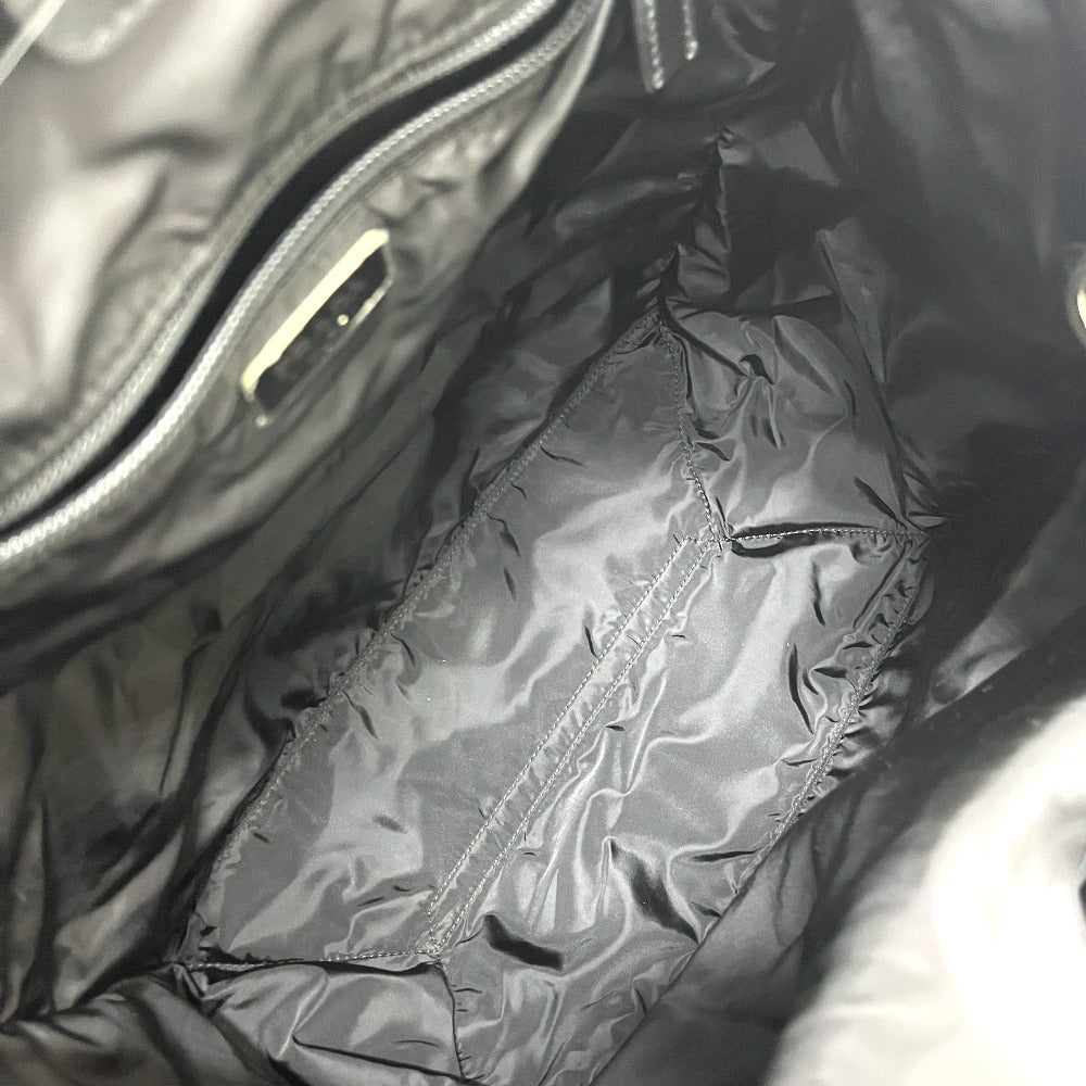 PRADA VA905A ロゴ 車モチーフ カバン bag トートバッグ ナイロン レディース ブラック