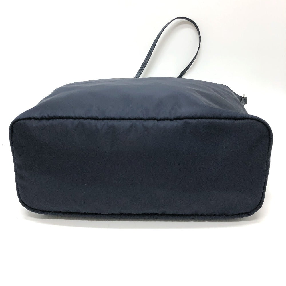 PRADA 1BG189 Triangle Logo Tote Bag/Crossbody Bag/2-Way Shoulder Bag Nylon Unisex Navy