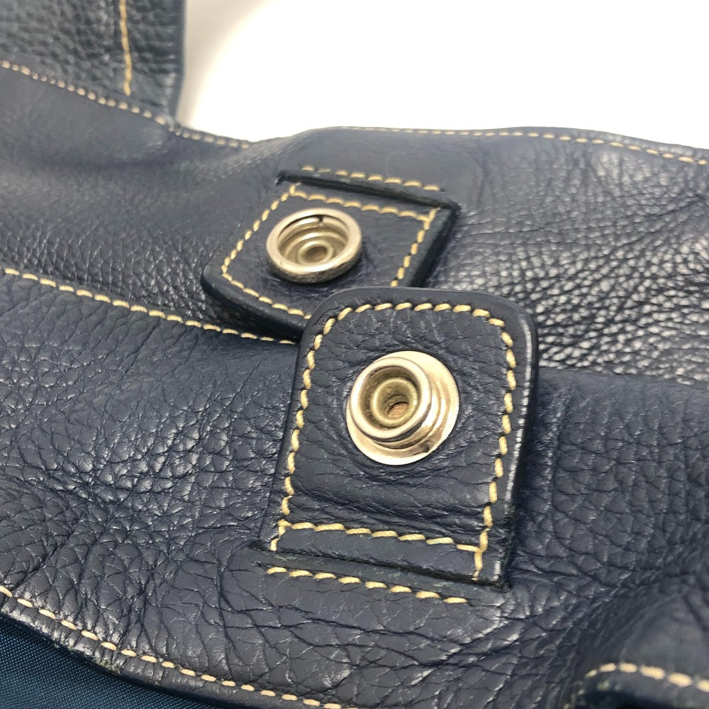 PRADA VA0677 トライアングルロゴ トートバック カバン バック トートバッグ ナイロン レディース ブルー - brandshop-reference