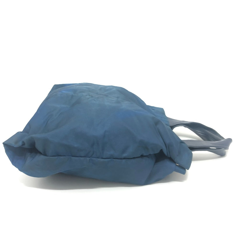 PRADA VA0677 トライアングルロゴ トートバック カバン バック トートバッグ ナイロン レディース ブルー - brandshop-reference