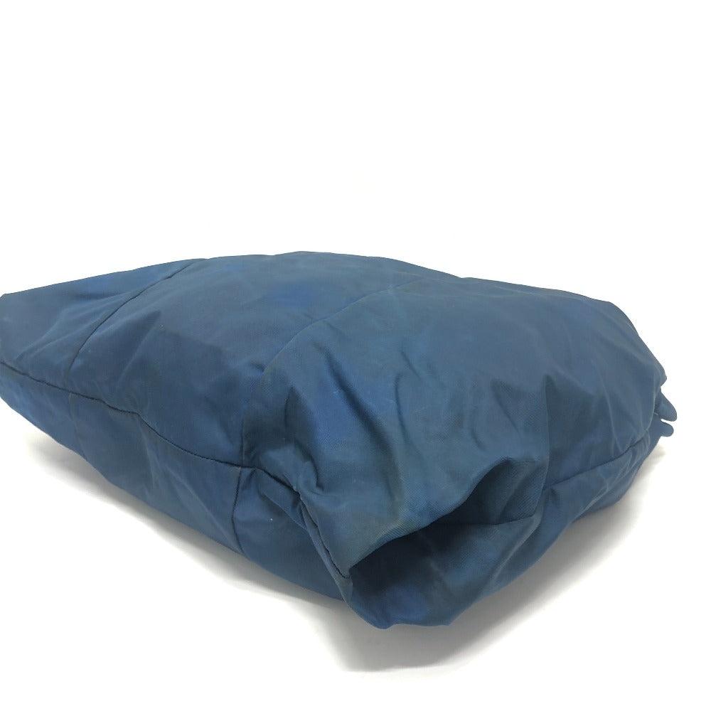 PRADA VA0677 トライアングルロゴ トートバック カバン バック トートバッグ ナイロン レディース ブルー - brandshop-reference