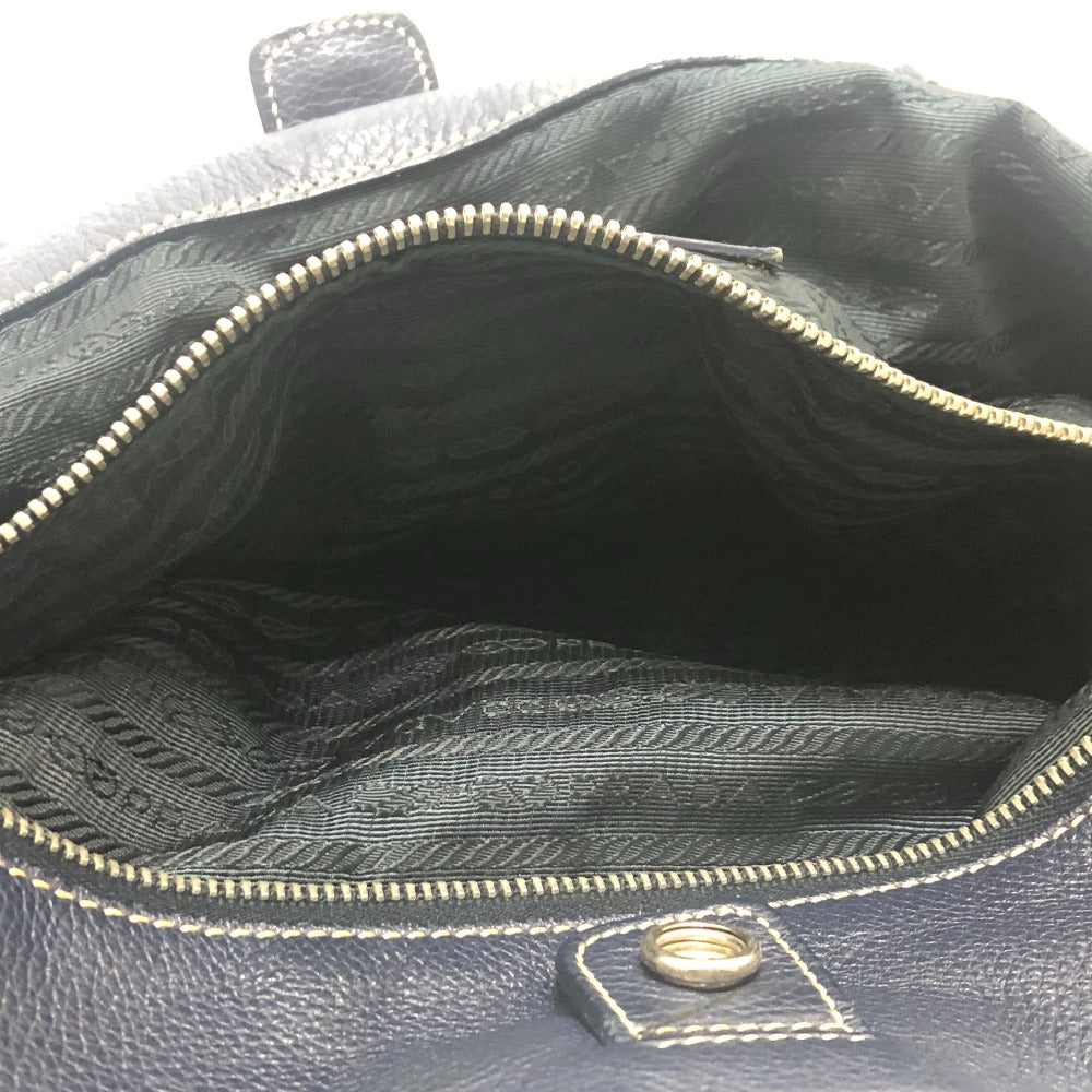 PRADA VA0677 トライアングルロゴ トートバック カバン バック トートバッグ ナイロン レディース ブルー - brandshop-reference