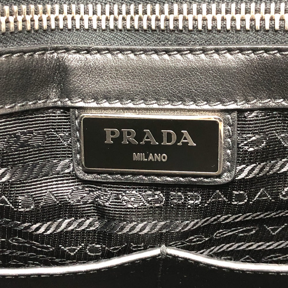 PRADA 2VG079 ロゴ ビジネス カバン ハンドバック バッグ ビジネスバッグ トートバッグ サフィアーノレザー メンズ - brandshop-reference