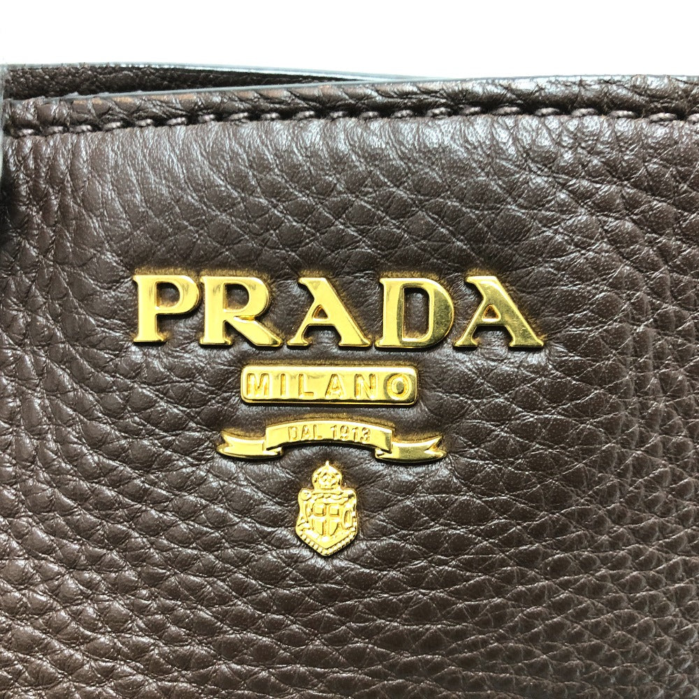 PRADA BR4970 ロゴ オールレザー カバン 肩掛け トートバッグ レザー レディース - brandshop-reference