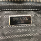 PRADA VA0971 サイド トライアングル ロゴプレート 2WAY トートバッグ ハンドバッグ レザー メンズ