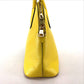 PRADA BL0902 2-Way Shoulder/Handbag Leather Women's Yellow
