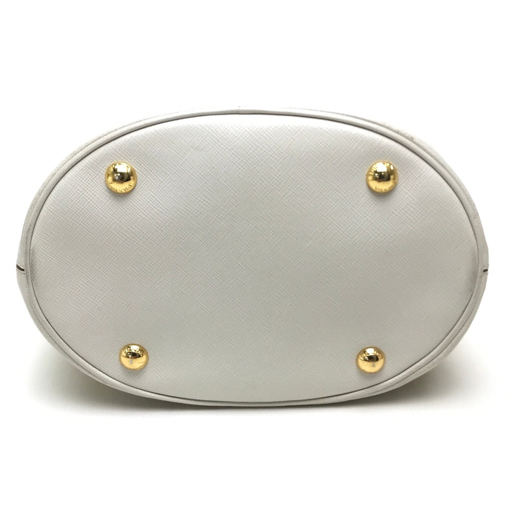 PRADA B2442B サフィアーノリュクス カバン 2WAY ショルダーバッグ レザー レディース イエロー