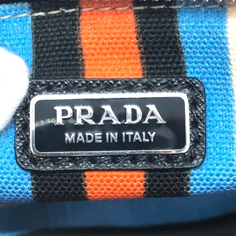 PRADA 2NE053 トライアングルロゴ クラッチバッグ カバン ポーチ キャンバス メンズ - brandshop-reference