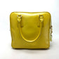 PRADA BL0864 Bicolor Saffiano Bernice Handbag, 2-Way Leather, Yellow, Women's